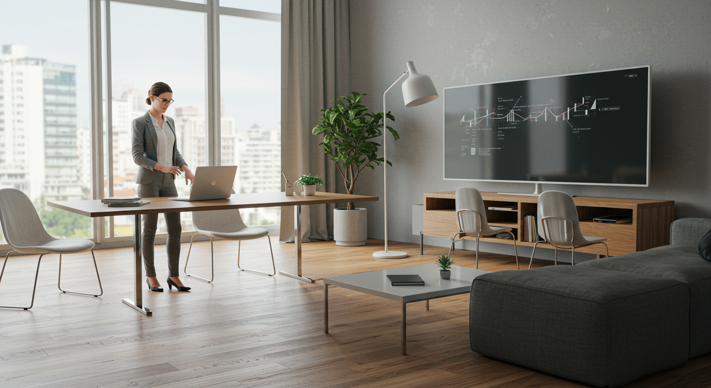 Illustration éditoriale pour Mesurer la Performance Extra-Financière : Un Atout pour la Finance Durable