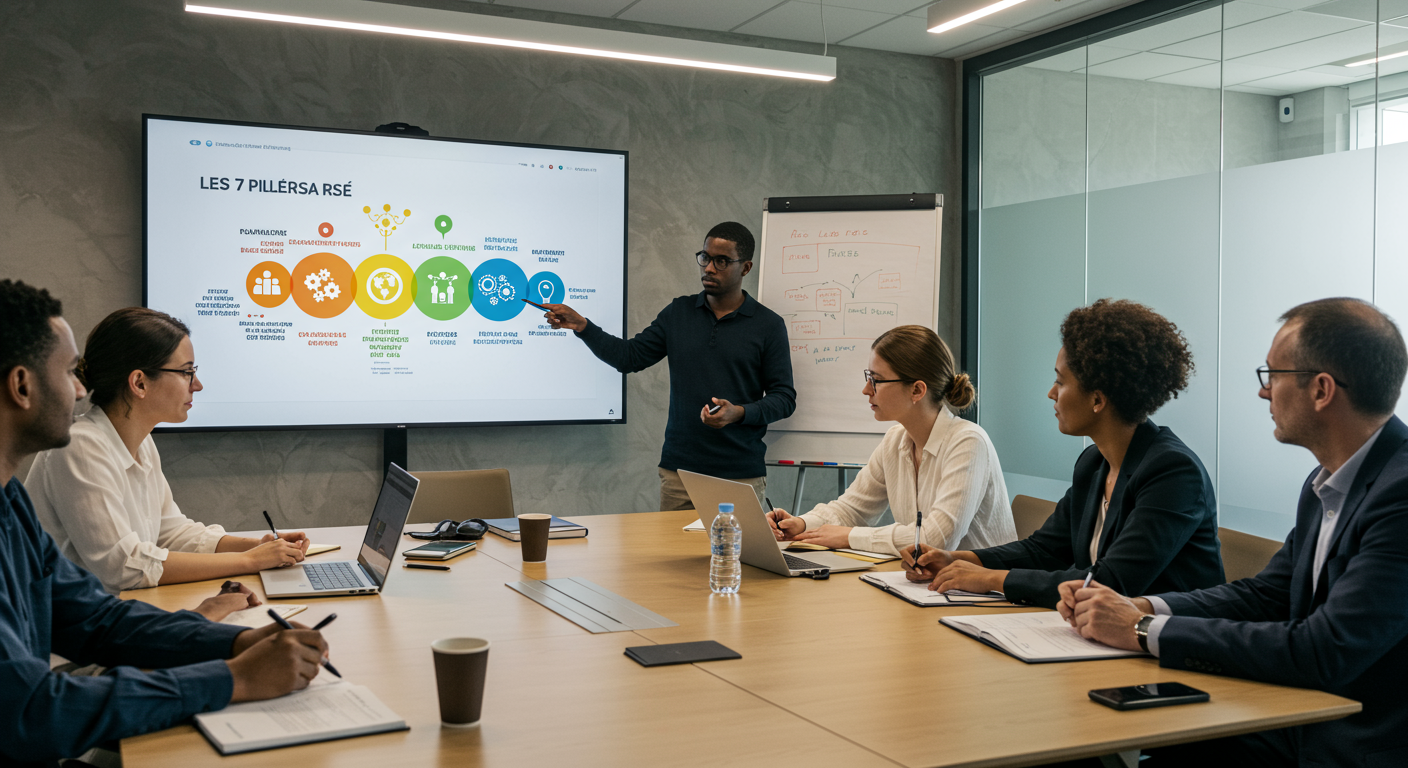 Les 7 piliers de la RSE : Guide essentiel pour entreprises