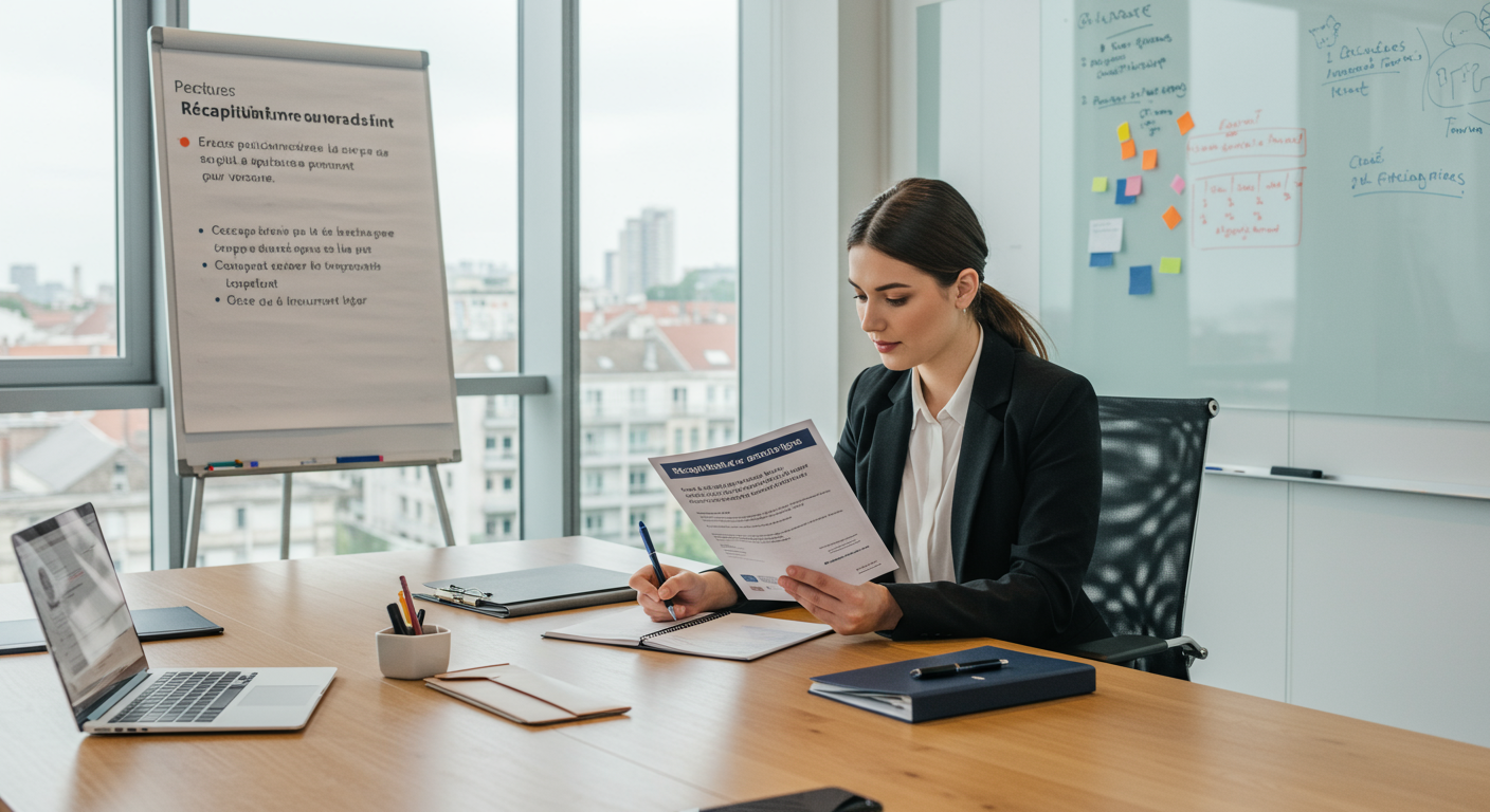 Récapitulatif de votre candidature signé : Guide essentiel pour réussir