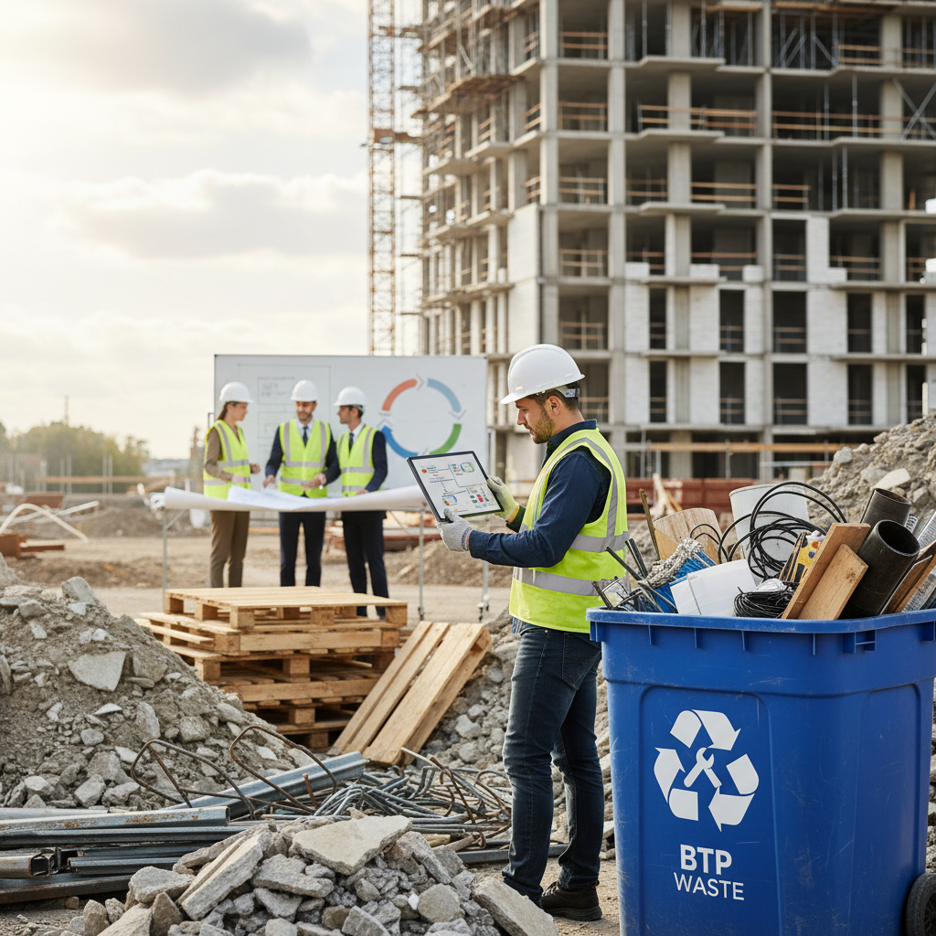 RSE et valorisation des déchets du BTP : enjeux et solutions durables